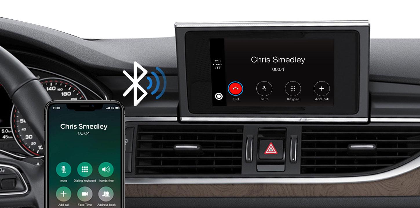 wireless carplay android auto interface for audi