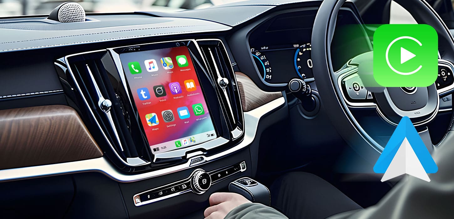 wireless apple carplay interface for volvo