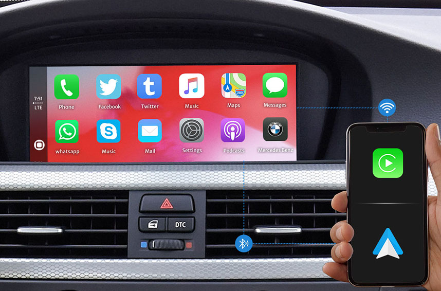 Aftermarket CarPlay Module Box: Original Screen Retrofit